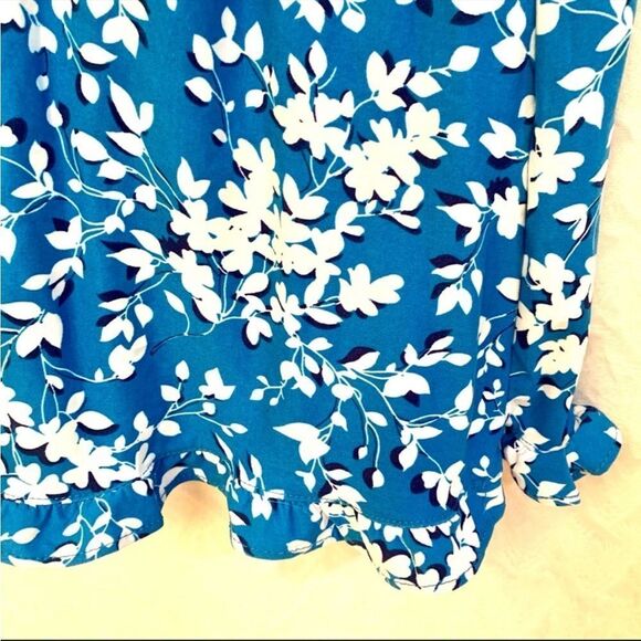 NWT draper James floral blue dress s/m - Picture 6 of 7